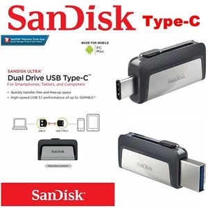 Sandisk Ultra 32gb Dual Drive Pen drive USB Type C Goitmart