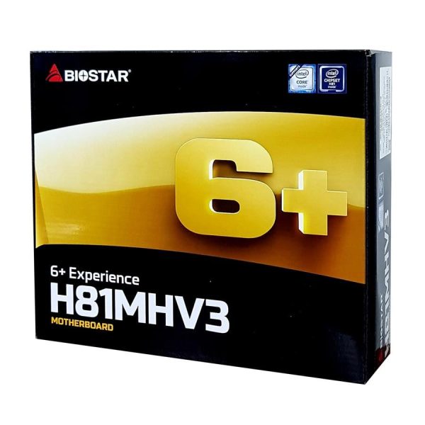 Biostar Motherboard H81MHV3 Intel Socket 1150 | Goitmart