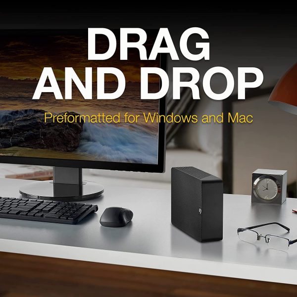 Seagate Expansion Portable 4TB External Hard Drive Desktop