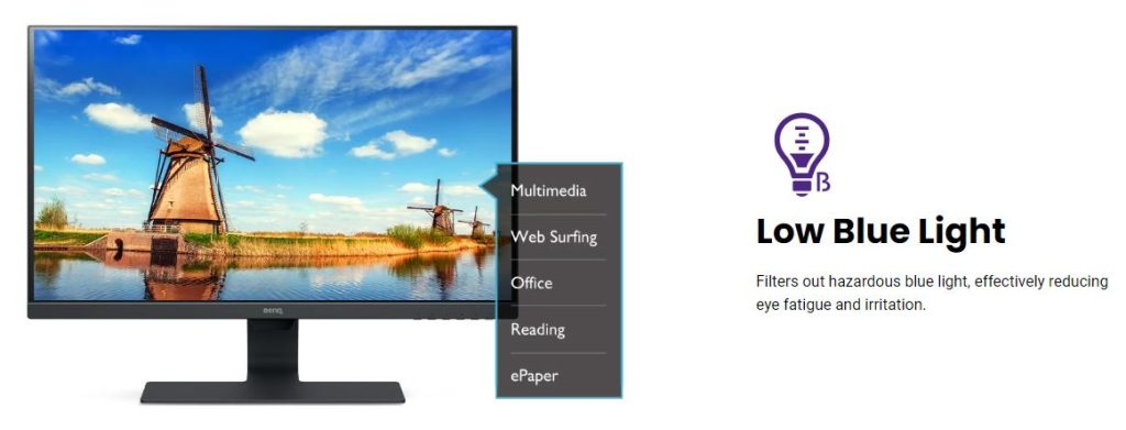 BenQ Home Monitors GW2780 | 27" 1080p Eye-Care IPS Monitor