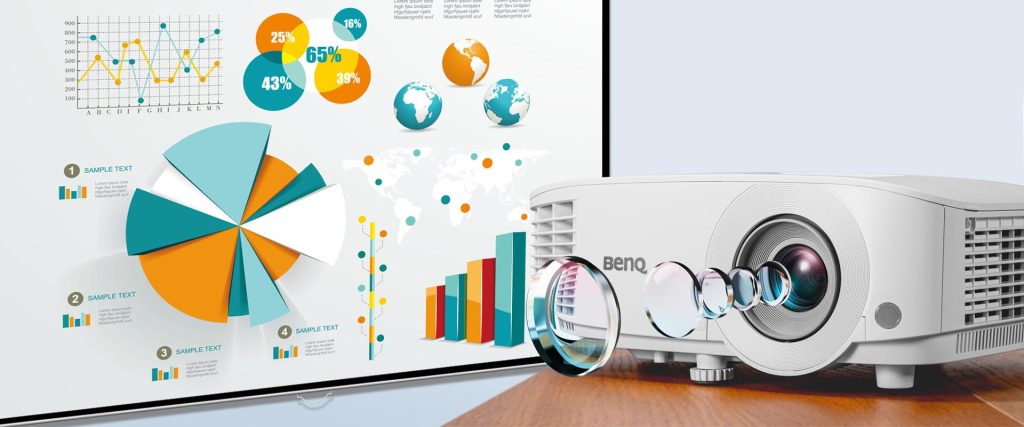 BenQ MS550 SVGA Meeting Room Projector For Presentation