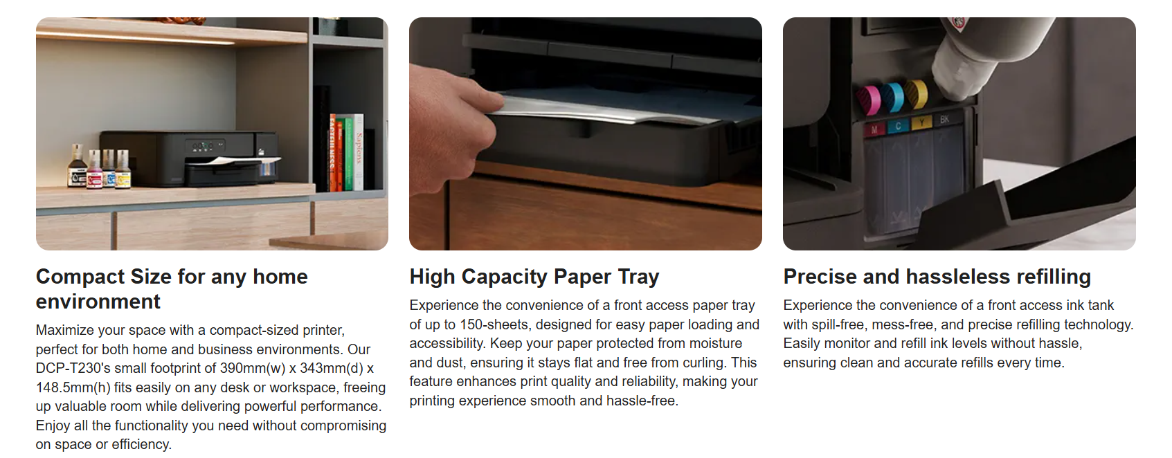 Brother DCP-T230 Multifunction Ink Tank Printer