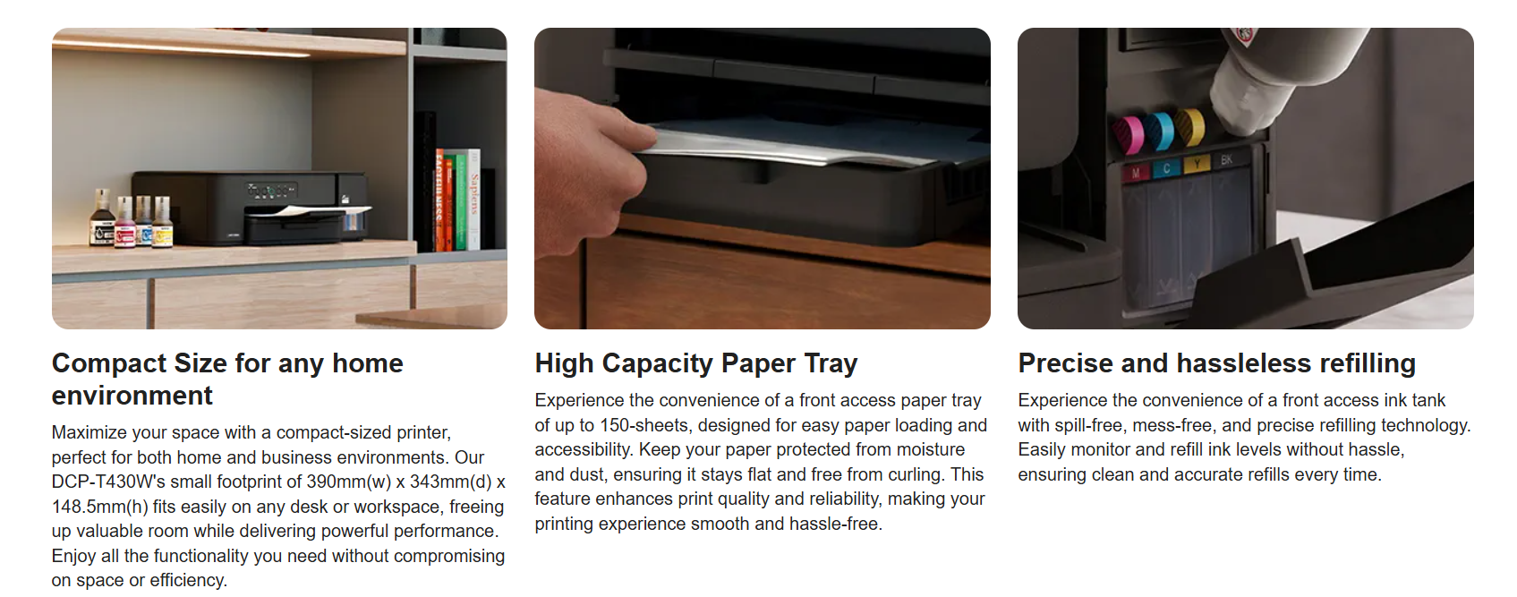 Brother DCP-T430W Multifunction Ink Tank Printer