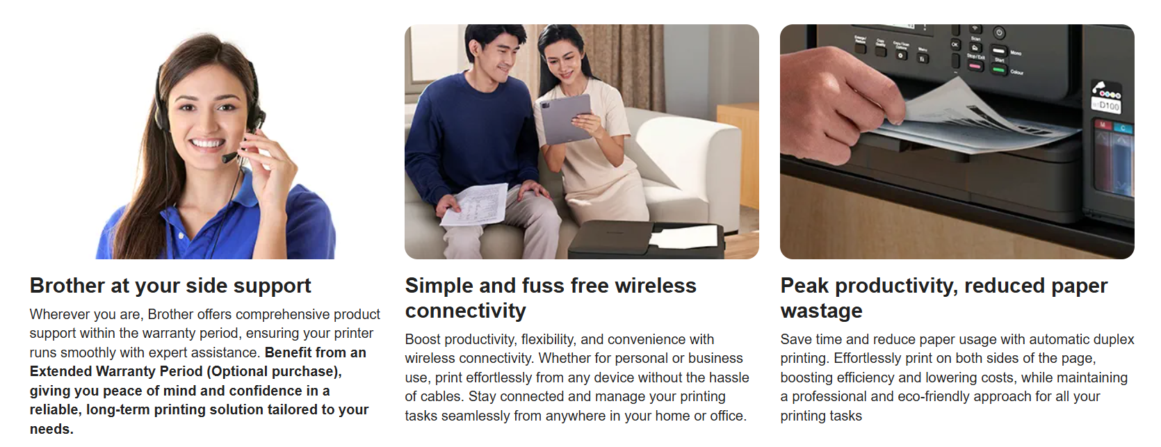 Brother DCP-T730DW Multifunction Ink Tank Printer 