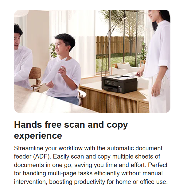 Brother DCP-T730DW Multifunction Ink Tank Printer 