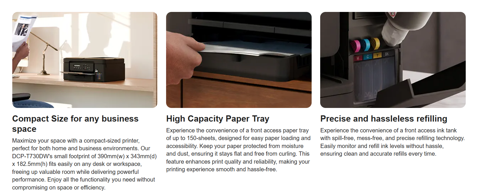 Brother DCP-T730DW Multifunction Ink Tank Printer 